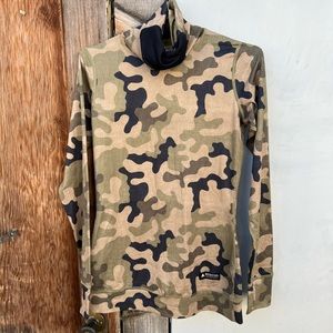 Burton Base Layer Long Neck Top - Camo